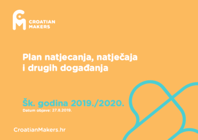 Plan natjecanja, natječaja i drugih događaja IRIM-a u šk. god. 2019./20.